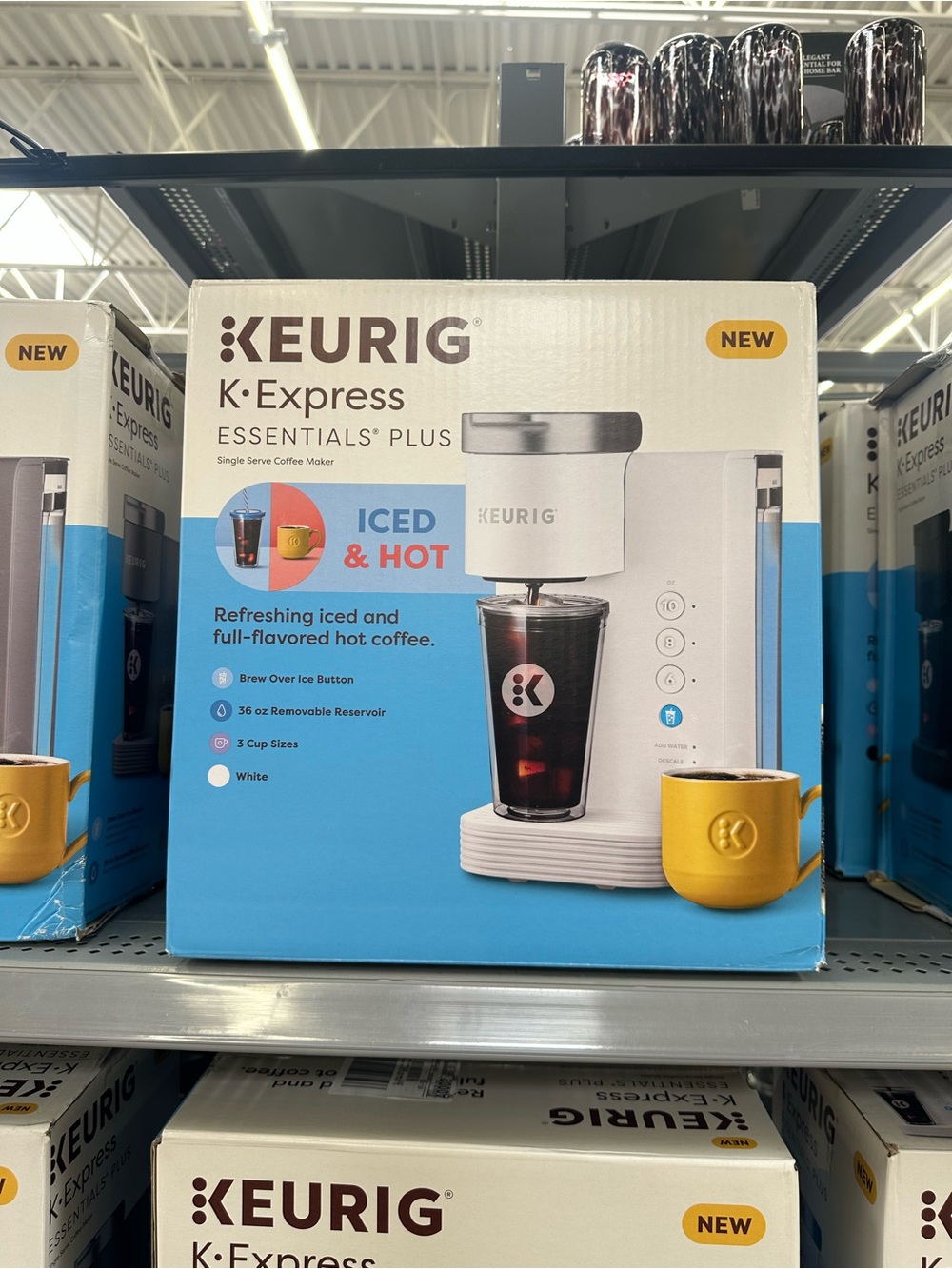Keurig K-Express Essentials Plus Single Serve Coffee Maker - White